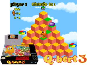 Q-bert 3 (J) Cover